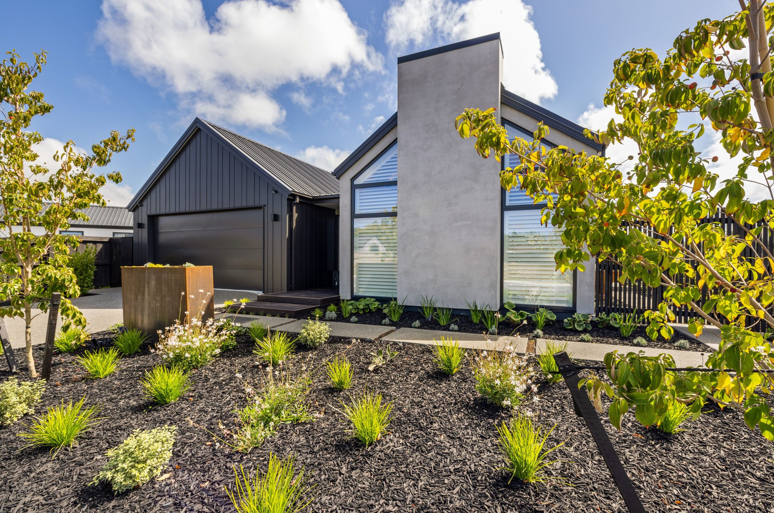 Front exterior of bespoke Christchurch build