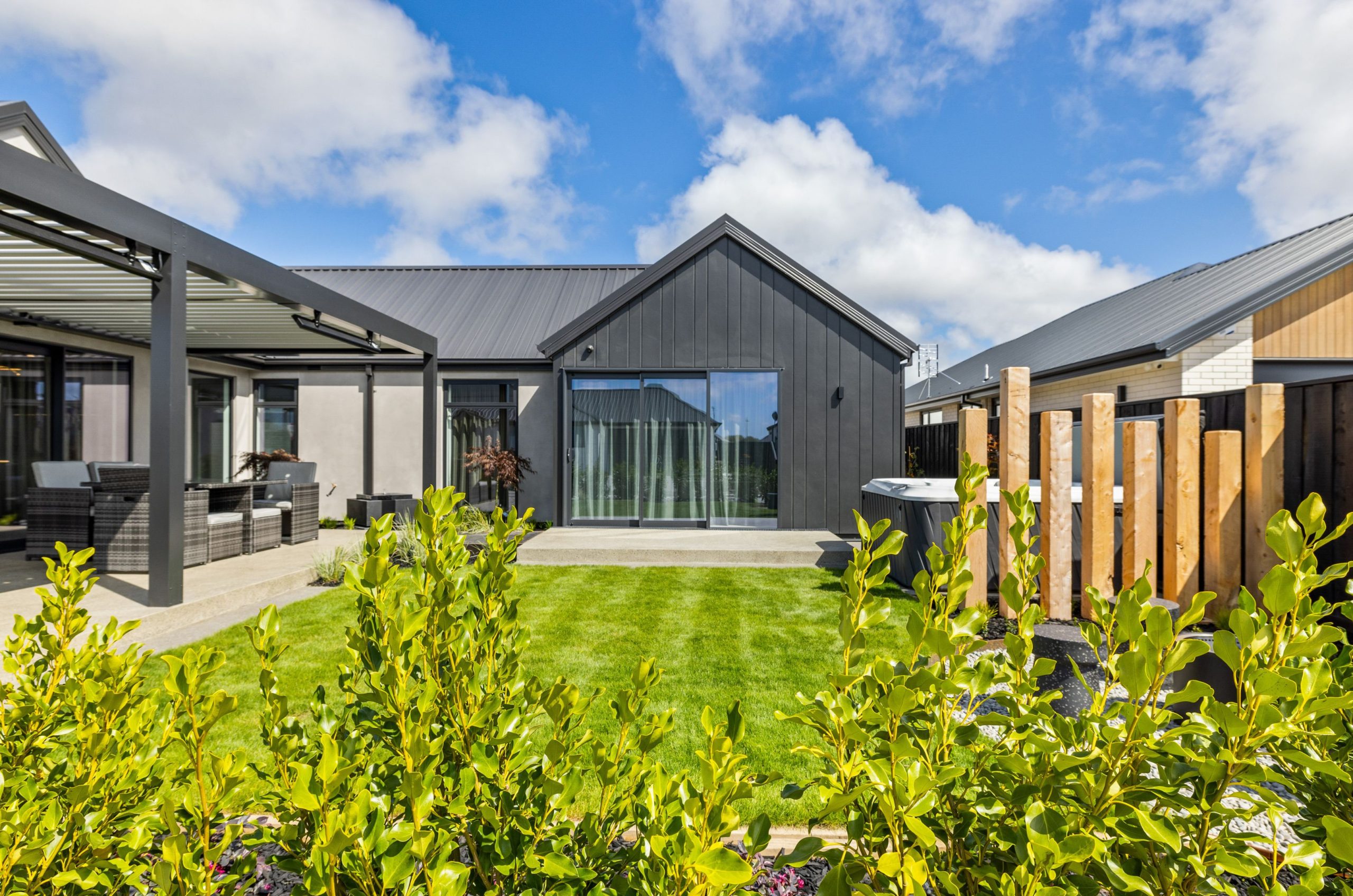 Exterior of bespoke Christchurch build